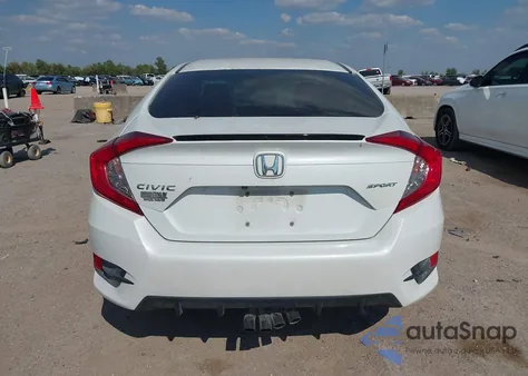 2020 Honda Civic Sport из США, поврежденный, VIN 19XFC2F83LE005862